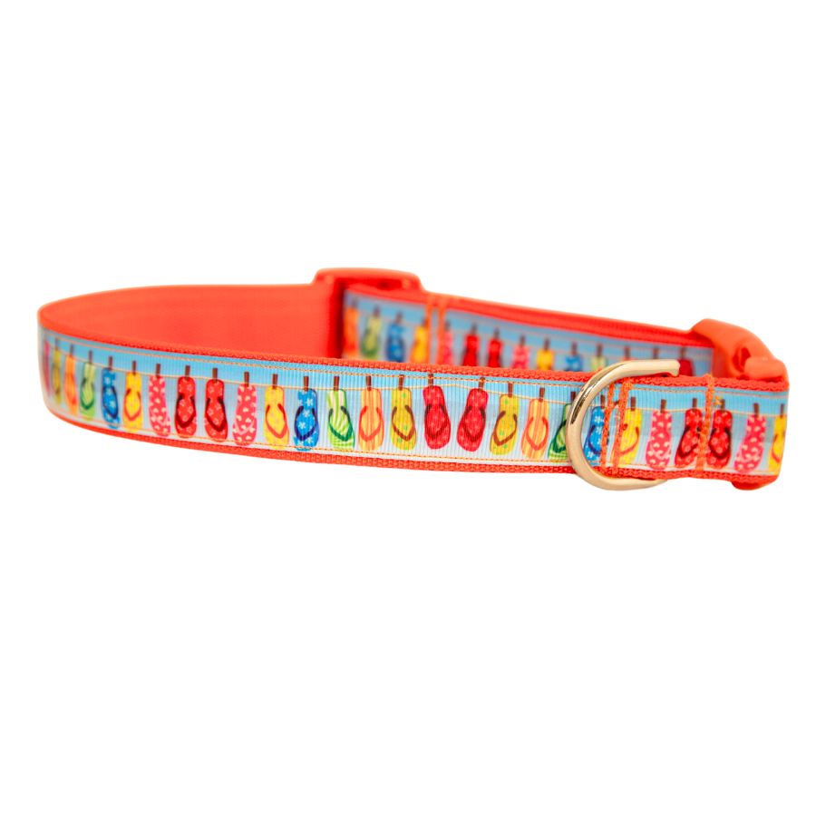 Flip Flop Dog Collar 1"