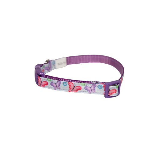 Little Butterflies Dog Collar