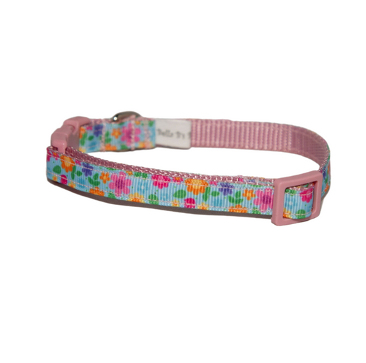 Little Flowers Dog Collar