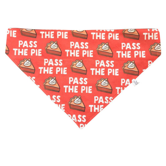 PASS THE PIE Reversible Dog Bandana